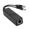 2024 SPOE 24 V Ingresso 12V Output POE Splitter 100 meterstransmission per la fotocamera IP Non ha bisogno di potenza ADAPER per splitter da 24 V a 12V