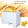 Helt automatisk multifunktion Toaster Home 2-Skiv Toaster Breakfast Toaster Mini Sandwich Maker American Spec