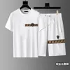 Luxe ontwerpers heren tracksuits sport shorts shirts set mode polo tracksuit jogger tweedelig zomerse paren t shirt pakken sportkleding 3315