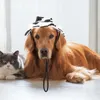 Dog Apparel Puppy Sun Hat Adjustable Pet Head Cover Delicate Cat Headwear Outdoor