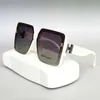 Okulary przeciwsłoneczne projektantów 2024 Nowe okulary przeciwsłoneczne Mężczyźni i kobiety tiktok czerwone okulary przeciwsłoneczne