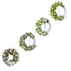 Decorative Flowers Easter Flower Wreath Decoration Ring Hoop Hanging Artificial DIY Holiday Party Door