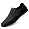 Sapatos casuais verão para homens Microfiber couro apartamentos leves mocassins plus size 38-47 calçados macios