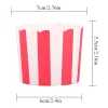 Formar 50st Stripe Cupcake Paper Cup Fettsäker Cupcake Wrapper Paper Muffin Cupcake Baking Cup Cupcake For Party