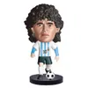 Figure giocattoli d'azione New Fashion Maradona No.10 Vinyl Doll Football Star Decorazione Serie di personaggi Azione Serie Model Birthday Toy Christmas Regalo2403