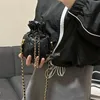 10a designer de moda bolsas de couro bolsa de bolsa de ombro de lanterna preta feminina bolsa de moda de luxo embreagem crossbody 14 cm clássico g hqnq