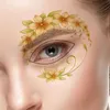 Tattoo Transfer 1pc Fashion Women Temporary Eye Tattoo Sexy Makeup Eyeliner Eyeshadow Sticker Eye Tattoo Flash Carnival Makeup Eye Decal 240426