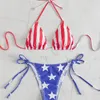 Kvinnors badkläder blir skönhetsdesign USA som säljer högkvalitativ sexig tvådelar bikini set strandkläder kvinnor med snabbt