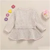 Kleidungssets 1-6 Jahre altes Material Designer Zwei Kleidung und Schichten Beatufil modische Kleinkind-Mädchen Anzüge süß beleuchtet Otjyo