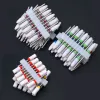 BITS 10 st/set Milling Cutter Ceramic Nail Borr Bits Electric Manicure Files Kit Nuticle Ta bort Burr Gel Polish Tools Tillbehör