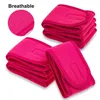 Bandanas Durag 4 packs hydrotherapie gezichtshoofdtanden en verstelbare Bandanas douche haarelastische handdoeken voor badmake -up yoga -activiteiten 240426