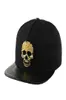 Cool Novely Skull Rivets Punk Hip Hop Baseball Cap Women Sunshade Cotton Sport Sunscreen Street Dance Sun Hats P4672854817898865