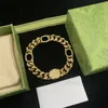 Designer Luxurys Bracelets Collier Gold For Women Men Classic Lettres Bracelet Chaîne de bijoux