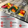 Bento -dozen Beeman roestvrijstalen voedselopslagcontainer lunchbox met verzegelde deksel bevroren bestek oven picknick veiligheid Q240427