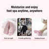 Novos pares de 1 par de pés cuidados com meias hidratantes de silicone meias para o pé proteger a reparação do reparo do spa de pedicure anti -rachadura seca Uso em casa