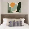 Tapisseries abstraites peinture de coucher de soleil 72a tapisserie