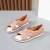 Casual schoenen 2024 vrouwen flip flop flats sandalen zomerontwerper bloemen strandplatform slippers mode slingback open teen mujer dia's