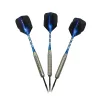 DARTS YERNEA 3PCSハードダーツ高品質のスポーツ用品22G標準鋼チップダーツブルーアルダーツシャフトオーロラウィング