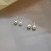 Stud Earrings Mosan Exquisite Simulated Small Pearl For Young Girl Party Fashion Jewelry