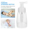 Förvaringsflaskor Powder Spray Bottle Talcum Holder Travel Case Pet Makeup Container Loose