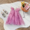 Sukienki dziewczynki sukienki maluchowe dla dzieci impreza 2023 Summer Bez rękawów stokrotka Kwiatowa sukienka Tutu Sukienki Tiulowe sukienki urodzinowe księżniczki
