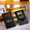 Openers 10/20/30Pcs Credit Card Bottle Opener Bridesmaid Wallet Bottle Opener Beer Stainless Steel Bottle Opener for Party Wedding Favor