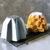 Molds Shenhong Star -vormige Italiaanse Pandoro Bread Molds Octagon Cake Molds Silver Aluminium Legering Keuken Bakwerk Mousse Bakgereedschap