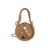 womens girls Handmade Popular This Year 2024, New Fashionable Straw Woven Crossbody for Women in Tourism Beach Bags