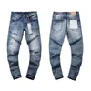 Pur Brand Retro Destressed Jeans Neue spritzte Tintendruckhosen High Street Casual Trend Herren Frauen Denimhosen Mann Hosen CSD2404273-11