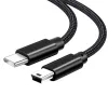 Akcesoria USB typu C do mini kabel adaptera USB do kamery mp3 MacBook Pro HDD ładowanie kabla przesyłania danych złącze transferu typu mini kabel USB