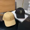 Trendy Beyzbol Kapağı Mektubu Nakış Ekose Tasarımcı Şapka Nefes Alabaca Trucker Hats Çift Güneşlik Casquette 244274BF