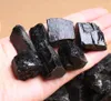 100G Energy Stone 100 Naturalny czarny kryształ turmalinowy Upadły kamień REIKI leczenie szorstkie szlachetne próbki kryształowe dla dedaussing8632212