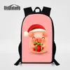 Sac à dos Cartoon School for Teenagers Children Back Pack Cute Piggy Print Schoolbag Étudiants primaires Bag Bag Ladies Daypack