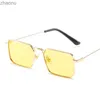 Sunglasses European and American Fashion Sunlight Screen Metal Square Sunglasses UV Sunglasses Wholesale Retro SunglassesXW