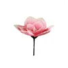 Fiori decorativi a pennello da 40 cm Colore Magnolia POGRAPRO PROPS PARTY IMPATTURA PE FOAM FOAMICO FLOWER DECORAZIONE DELLA DECORAZIONE DELLA CASA