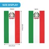 Bandanas Emblem van Italië Neck Gaiter Men Women UV Face Shield Winter Italiaanse vlag Bandana sjaal om te wandelen