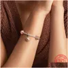 Silber 2023 Hochwertige Sterling Sier Charme Shellbehandlung für Süßwasser -Aquakture Perlen Armband Perlen Anhänger Drop Lieferung Jude DH5TB