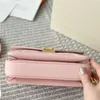 24SS Femmes Métis Sacs d'épaule diagonale Sac à bandoulière Diagonal pour dames Designer Luxury Ice Cream Pink Handbag Card Holder Outdoor Travel Walle JCVT