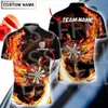 T-shirts voor heren aangepaste naam Darts speler sport bierspel retro 3dprint zomer casual Harajuku polo shirt jersey streetwear korte mouw xn14xw