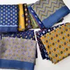 Szale eleganckie szaliki kobiety szaliki luksusowa marka projektant kwiatowy kwadratowy szalik bandana bandannas letni szal dla kobiet damski d240426