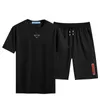 Designer men's sportswear casual football sportswear casual sports running two-piece set