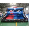 Activités de plein air 4MWX3MLX3,5MH (13.2x10x11.5ft) avec 6 balles Games de basket-ball gonflables Tolning Sport Game pour les enfants et les adultes