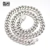 Diamond Cuban Link łańcuch Nowe kubańskie łańcuch Choker Naszyjniki Colar Hip Hop