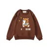 Толстовка толстовок Mos Bear Designer Swaters for Kids Childrens Whothirt Bab