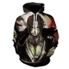 Шаллеры Мужские толстовок толстовок новая мультфильм One Piece Roronoa Zoro 3D Hoodie Mens Mens Fashion Casual Playting Clothing Funny Spring Sports Rush Ruber 240425