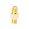 ANPWOO RF SMA femmina a SMA Adattatore ad alta frequenza Adattatore Copper Coax Connector Coatur