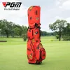 Tassen dames heren trolley golftas print waterdichte golfkarzakken draagbare beugel standaard golfer pakket ultralight big capaciteit pakket