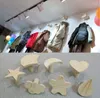 Haczyki Solidny drewniany haczyk ścienny Pojedynczy odzież sklep domowy dekoracyjny płaszcz stojakowy