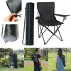 Bolsas de almacenamiento 210D Poliéster Bolsa de cordón Camping Camping Ordenadora de poste Cilíndrica Mat de yoga Silla plegable al aire libre