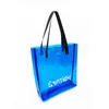 Sacs à provisions Color Color Tote Sac PVC Vinyl Beach Handbag Promotionnel disponible pour Custom